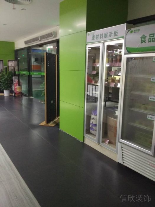 深圳福田一品佳快餐廳裝修_食品展示區(qū)