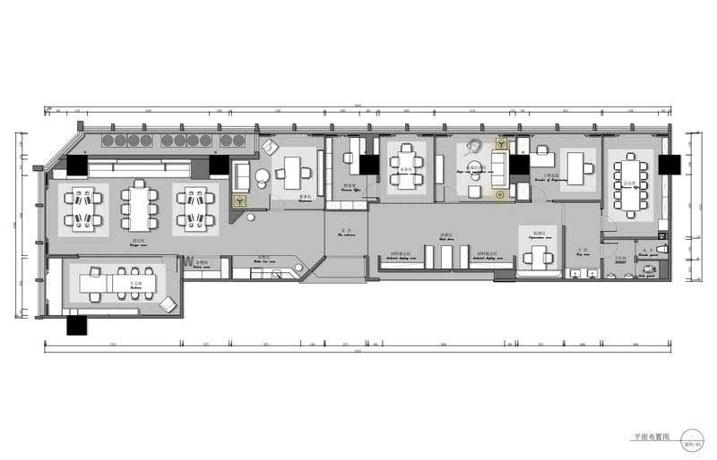 辦公室現(xiàn)代風設計圖(1)