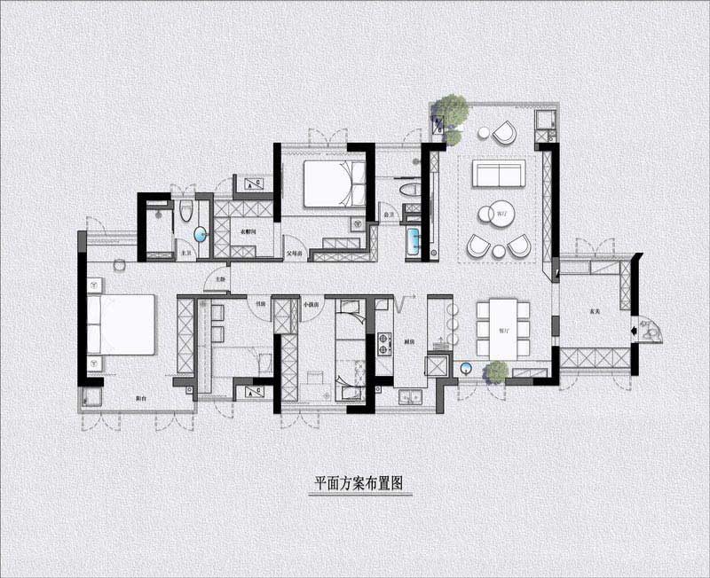 平面方案布置圖