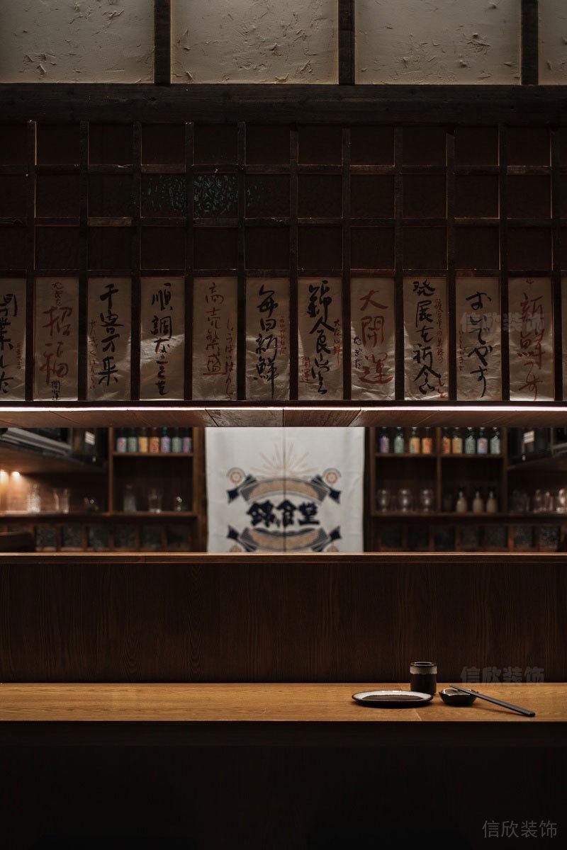 深圳龍華餐飲店裝修圖陳設(shè)展示