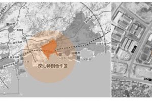 深汕特別合作區衛星定位圖式